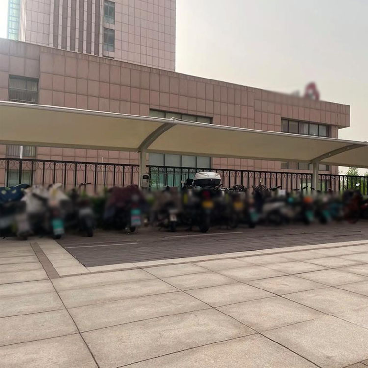 八宿县膜结构电动车棚